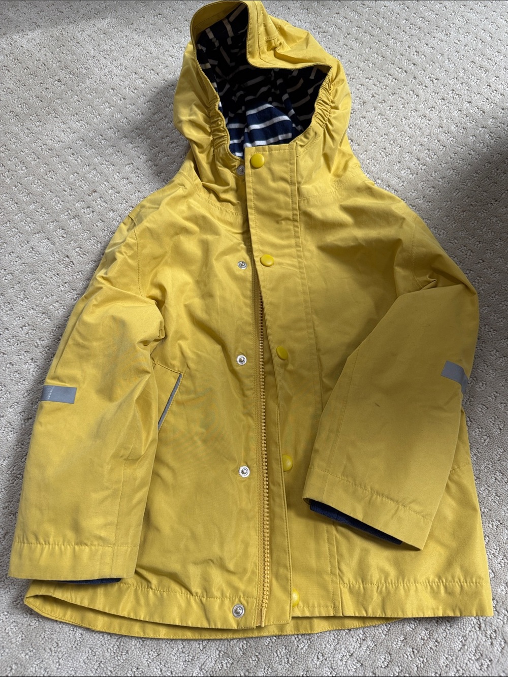 Mini Boden Lined Rain Jacket